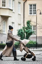 Elodie Details, torba do wózka, organizer, half moon black