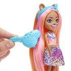 Enchantimals, Charisse Cheetah & Grinsy, lalka deluxe z akcesoriami