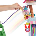 Enchantimals, Zimowa Chatka Bevy Bunny, zestaw z lalką i figurką