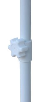 Enero Camp, parasol, parawan plażowy 2w1, 190 cm