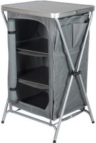Enero Camp, szafa turystyczna z 3 półkami, składana, 60-51-98 cm
