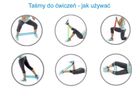 Enero Fit, guma, taśma oporowa, 2,5-7,5 kg, żółta