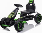 Enero Toys, gokart na pedały, czarno zielony