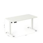 Entelo, Axio, biurko elektryczne regulowane, rozmiar 5-6, 120-60 cm, biały