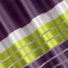 Eric, zasłona gotowa, uszyta z organtyny w pasy o delikatnym połysku, 140-250 cm