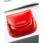 Etui na karty, czerwone, skórzane, 4U Cavaldi