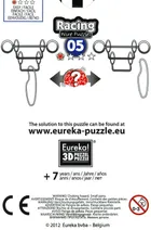 Eureka! Racing, nr 05, druciana łamigłówka, poziom 1/4