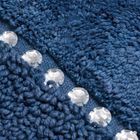 Eurofirany, dywanik łazienkowy chic, 50-70 cm, granatowy