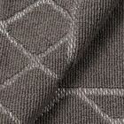 Eurofirany, dywanik łazienkowy, Martha, 50-70 cm, grafitowy