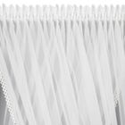 Eurofirany, firana gotowa, Caroline, na taśmie, 400-250 cm, biały