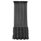 Eurofirany, firana gotowa, Dolly, na taśmie 140-250 cm, czarny