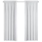 Eurofirany, firana gotowa, Kaja, na taśmie, 140-270 cm, biały