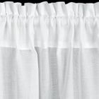 Eurofirany, firana gotowa, Lila, na taśmie, 150-70 cm, biały
