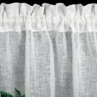 Eurofirany, firana zaciemniająca gotowa, Cloe, na taśmie, 150-60 cm, biały