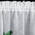 Eurofirany, firana zaciemniająca gotowa, Ksenia, na taśmie, 150-60 cm, biały