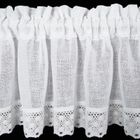 Eurofirany, firana zaciemniająca gotowa, Lisa, 60-150 cm, biały