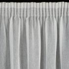 Eurofirany, firana zaciemniająca gotowa na taśmie, Linzi, 140-250 cm, biały