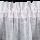 Eurofirany, firana zaciemniająca gotowa, Nemezja, na taśmie, 150-90 cm, biały