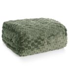 Eurofirany, koc d91 Cindy6, 170-210 cm, oliwkowy