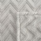 Eurofirany, koc d91 jodła, 70-160 cm, srebrny