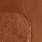 Eurofirany, koc, Tedy, 200-220 cm, ceglasty