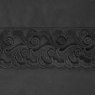 Eurofirany, komplet pościeli, bawełnianej, Lana3, 160-200 cm, czarny