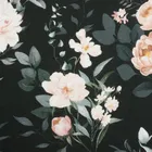 Eurofirany, komplet pościeli bawełnianej, Rosita1, 140-200 cm, czarny