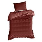 Eurofirany, komplet pościeli, Nova3, 220-200 cm, burgundowy