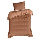 Eurofirany, komplet pościeli, Nova3, 220-200 cm, ceglasty