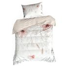 Eurofirany, komplet pościeli satynowej, premium24, 220-200 cm, biały