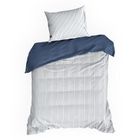 Eurofirany, komplet pościeli satynowej, Raya, 160-200 cm, biały