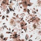 Eurofirany, komplet pościeli satynowej, Spring, 140-200 cm, biały