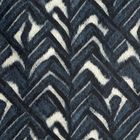 Eurofirany, komplet pościeli satynowej, Spring, 160-200 cm, ciemnogranatowy