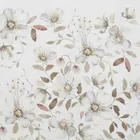 Eurofirany, komplet pościeli satynowej, spring, 160-200 cm, popielaty
