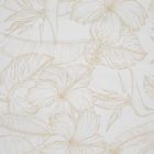 Eurofirany, komplet pościeli satynowej, Spring, 220-200 cm, beżowy