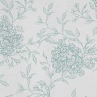 Eurofirany, komplet pościeli satynowej, Spring 85, 200-220 cm, biały