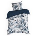 Eurofirany, komplet pościeli satynowej, Spring 86, 160-200 cm, biały