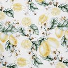 Eurofirany, komplet pościeli satynowej, spring 91, 220-200 cm, biały