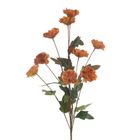 Eurofirany, kwiat flore, 54 cm, pomarańczowy