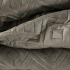 Eurofirany, narzuta Ariel, 220-240 cm, ciemnobeżowy