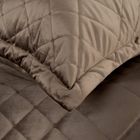 Eurofirany, narzuta Ria, 220-240 cm, brązowy