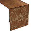 Eurofirany, obrus blink, 35-180 cm, brązowy