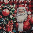 Eurofirany, obrus świąteczny, 33-183 cm, czerwony