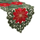 Eurofirany, obrus świąteczny, 35-180 cm, zielony