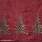 Eurofirany, obrus świąteczny, 40-183 cm, bordowy