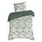 Eurofirany, pościel d91 Donna, 220-200 cm, zielony