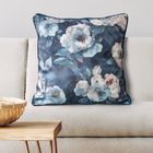 Eurofirany, poszewka Kira, 45-45 cm, granatowy