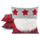 Eurofirany, poszewka świąteczna, 45-45 cm, czerwony