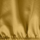 Eurofirany, prześcieradło z gumką, Nova3, 140-200 cm, musztardowy