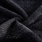 Eurofirany, ręcznik Amber, 30-50 cm, czarny